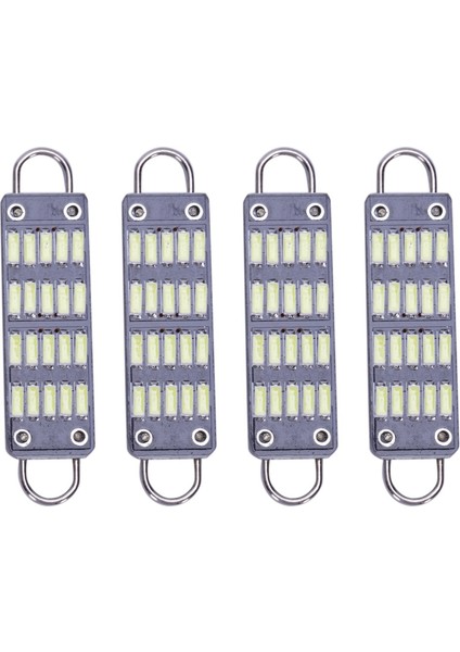 40X Ampul 44MM Parlak Beyaz Festoon LED Ampul, 20 Smd Sert Döngü 1.73 Inç Iç Kubbe Harita LED Işıklar 561 562 567 564 (Yurt Dışından)