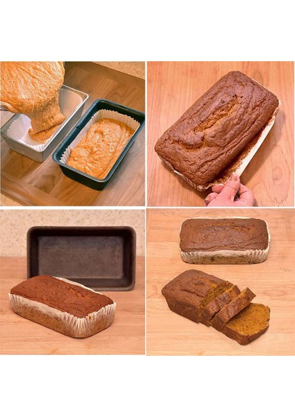 80 Paket Yağlı Somun Teneke Gömlekleri Düz Kenar Pişirme Parşömen Kağıdı Yapışmaz Kek Tavaları Kek Teneke Astar (Yurt Dışından) indirimleri