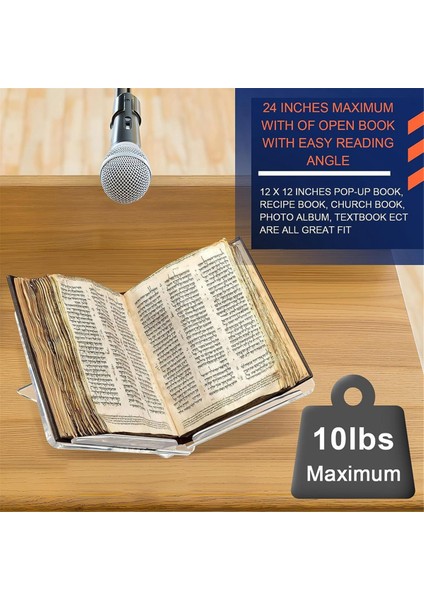 Açık ve Kapalı Kitap, Dergi, Ders Kitabı Okuma Standı Için Şeffaf Şeffaf Akrilik Kitap Tutucu Okuma Standı (Yurt Dışından) modelleri