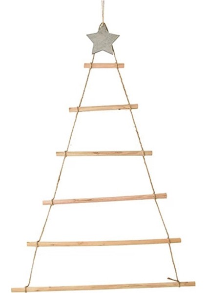 2x Dıy Ahşap Noel Ağacı Ahşap Duvar Asılı Noel Ağacı Yeni Yıl Dekorasyon Ev Süsler Için Ahşap Renk (Yurt Dışından) indirimleri