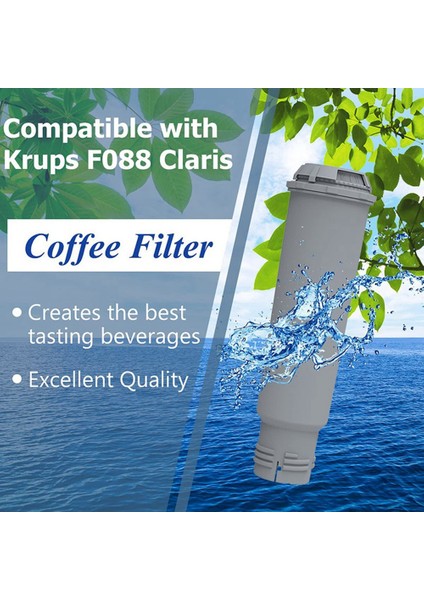 F088 Aqua Filtre Sistemi Için 1 Adet Espresso Makinesi Su Filtresi, , , , (Yurt Dışından)