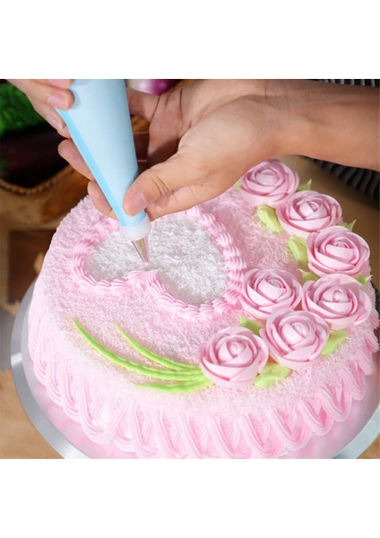 Dekorasyon Için 11 Inç Döner Kek Döner Tablası - 6 Parçalı Pasta Dekorasyon Seti, 2 Buzlanma Spatulası ve 3 Kazıyıcı Içerir (Yurt Dışından) modelleri