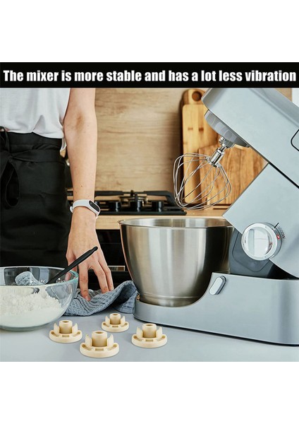 10 Adet Mikser Ayak Alt Pedi Standı Eki Yedek Mikser Aksesuarları Kitchenaid Mikser Için Uyumlu 9709707 (Yurt Dışından) fırsatları