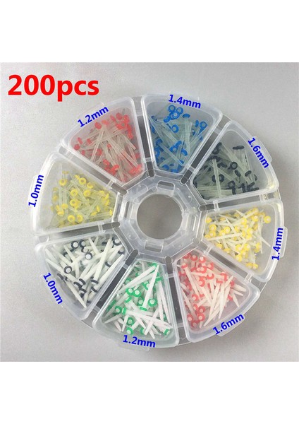 1.2/1.4/1.6/1.8mm Kuvars Diş Restoratif Diş Fiber Mesaj Kiti Diş Fiber Mesaj Cam Kuvars Diş Restoratif 600 Adet (Yurt Dışından)
