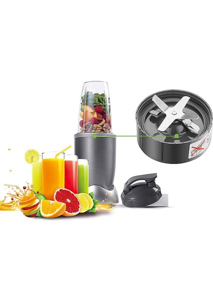 Nutribullet Blender 600W/900W Çıkarıcı Yedek Bıçak Için Blender Yedek Parçaları Çapraz Bıçak (Yurt Dışından)