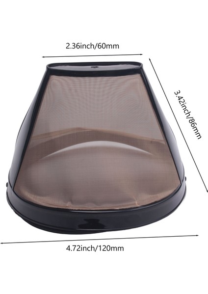 Adet Yeniden Kullanılabilir Koni Kahve Makinesi Filtreleri Ninja Coffee Bar Brewer Yedek Kalıcı Sepet Filtre (Yurt Dışından) fırsatları