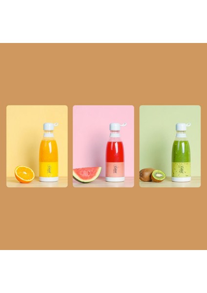 300 ml USB Blender Hızlı Meyve Suyu Sıkma Taşınabilir Blender Şarj Edilebilir Meyve Suları Bardak Smoothie Mini El Meyve Mikseri (Yurt Dışından)