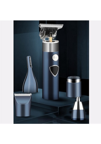 Erkekler Için Sakal Düzeltici Elektrikli Saç Kesme Makinesi Akülü Erkek Bakım 5 In 1 Kiti Saç Düzeltici ve Bıyık Düzeltici ve Burun (Yurt Dışından) indirimleri