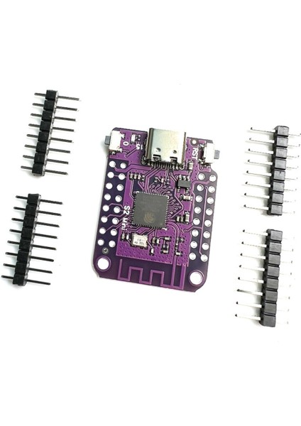 ESP32 S2 Mini V1.0.0 Wıfı Iot Kartı Tabanlı ESP32-S2FN4R2 ESP32-S2 Micropython Için 4 MB Flash 2 MB Psram/ (Yurt Dışından)