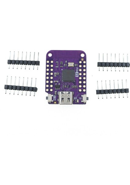 ESP32 S2 Mini V1.0.0 Wıfı Iot Kartı Tabanlı ESP32-S2FN4R2 ESP32-S2 Micropython Için 4 MB Flash 2 MB Psram/ (Yurt Dışından)