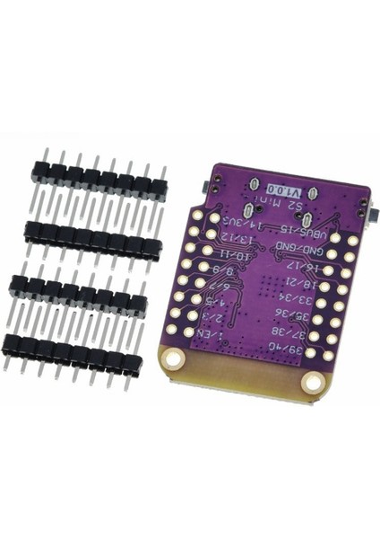 ESP32 S2 Mini V1.0.0 Wıfı Iot Kartı Tabanlı ESP32-S2FN4R2 ESP32-S2 Micropython Için 4 MB Flash 2 MB Psram/ (Yurt Dışından)