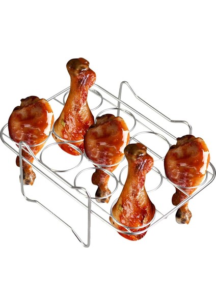 Ninja Foodi Hava Fritözü Için Hava Fritöz Rafı DZ201, DZ401, Buharda Pişirme Için 304 Paslanmaz Çelik Raf, Hava Fritöz Aksesuarları (Yurt Dışından)