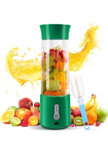 Taşınabilir Blender, Shake ve Smoothie'ler Için Taşınabilir Blender, Şarj Edilebilir Kişisel Boyutlu Blender, Meyve Sebze Sıkacağı (Yurt Dışından)