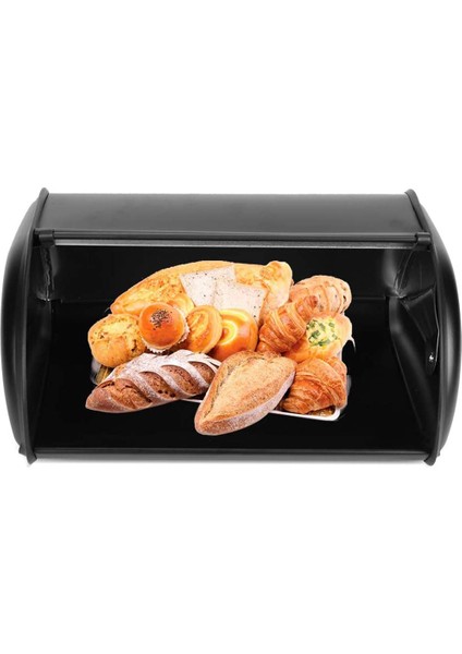 Ekmek Kutusu, Büyük Kapasiteli Metal Ekmek Kutusu, Tutucu Kutusu Konteyner Mutfak Depolama Organizatör, Depolama Organizatör 3.1-4l (Yurt Dışından) indirimleri