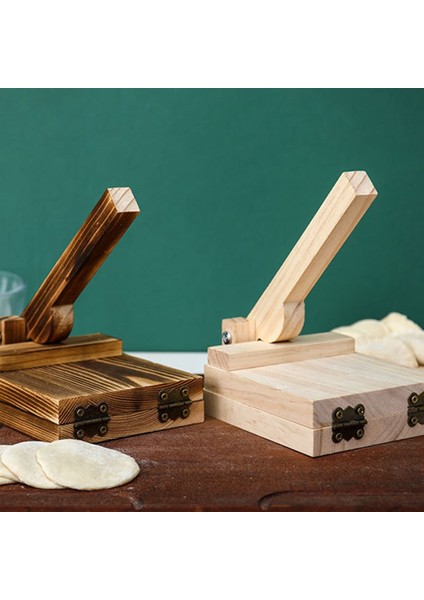 Yükseltilmiş Hamur Presleme Aracı Hamur Baskı Makinesi Ahşap Hamur Cilt Hamur Baskı Makinesi Ev Pişirme Pasta Aracı D (Yurt Dışından) modelleri