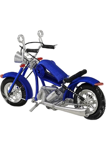 El Işi Alüminyum Tel Motosiklet Mobilya Dekoru - Ev Için Benzersiz Motosiklet Heykeli (Yurt Dışından)