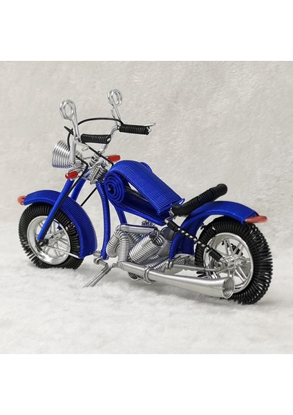El Işi Alüminyum Tel Motosiklet Mobilya Dekoru - Ev Için Benzersiz Motosiklet Heykeli (Yurt Dışından)