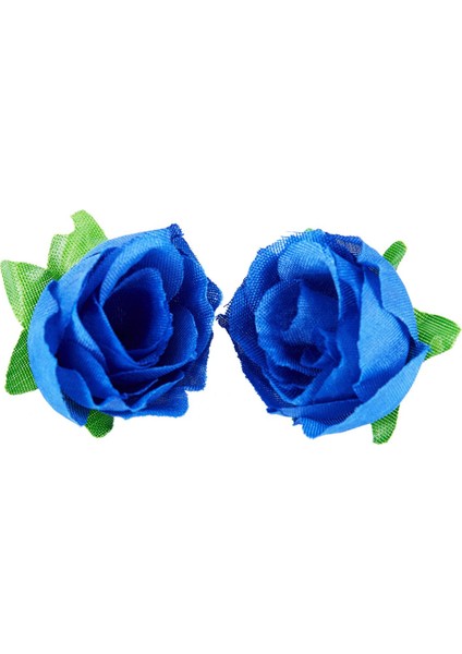 100 Adet Yapay Gül, 3 cm Boy, Düğün Dekorasyonu, Lacivert (Yurt Dışından)