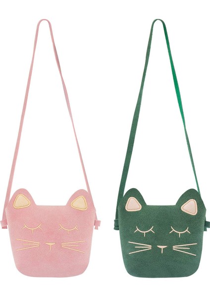 Küçük Kızlar Çantalar Sevimli Kulaklar Kız Çocuklar Için Crossbody Omuz Çantası, Yürümeye Başlayan Çocuk, Kızlar (Pembe ve Yeşil) (Yurt Dışından) fiyatları