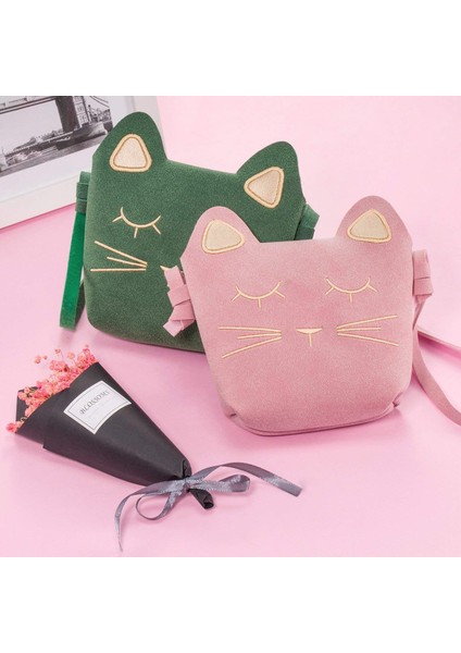 Küçük Kızlar Çantalar Sevimli Kulaklar Kız Çocuklar Için Crossbody Omuz Çantası, Yürümeye Başlayan Çocuk, Kızlar (Pembe ve Yeşil) (Yurt Dışından) indirimleri