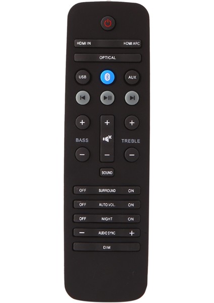 Uzaktan Kumanda HTL3170B HTL3160B HTL3160B/12 HTL2163B HTL2163B/12 HTL2163B/51 HTL2163B/05 Hoparlörler Için Değiştirin (Yurt Dışından)