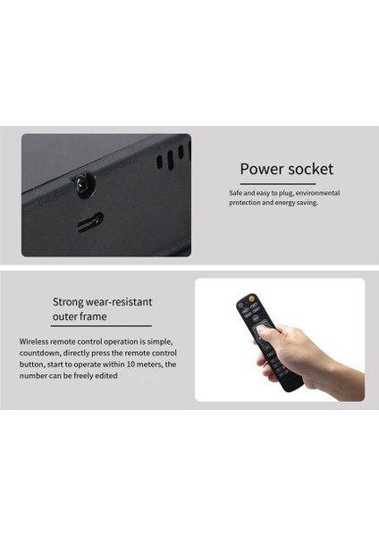 Ekran Spor Salonu Zamanlayıcı 1.5 Inç Haneli Geri Sayım/yukarı Zamanlayıcı Boks Döngüsü Aralığı Saat Kronometre Fitness Eğitimi Ab Tak (Yurt Dışından) fırsatları