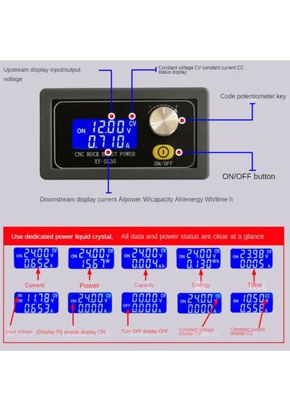 50W Dc Cnc Antihipertansif Boost Dönüştürücü 5-30V Ayarlanabilir Güç Kaynağı Girişi Sabit Voltaj Solar Şarj Modülü (Yurt Dışından)