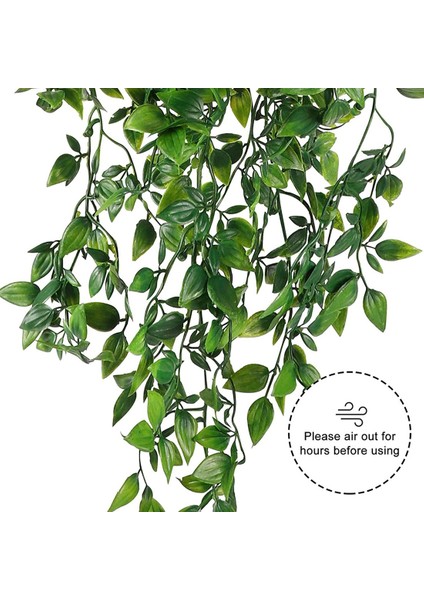 2 Adet Yapay Asılı Bitkiler Duvar Ev Odası Veranda Kapalı Açık Dekor Için Sahte Saksı Bitkileri (Yurt Dışından) fiyatları