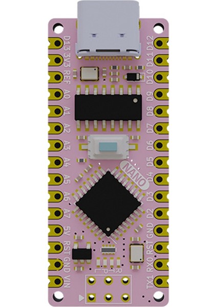 CH340G, Pembe B ile Uyumlu Geliştirilmiş ATMEGA328P Geliştirme Kartı Tip-C Arayüzü (Yurt Dışından)