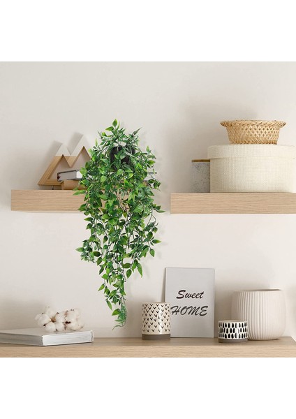 2 Adet Yapay Asılı Bitkiler Duvar Ev Odası Veranda Kapalı Açık Dekor Için Sahte Saksı Bitkileri (Yurt Dışından) indirimleri