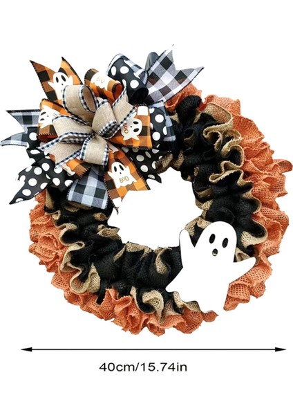 Çuval Bezi Ön Kapı Için Sonbahar Çelenk Çiftlik Evi Kabak Çelenk Sonbaharda Hasat Için Yaylar Dekor ile (Yurt Dışından) indirimleri