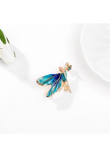 Kelebek Kız Broş Kadın Melek Kanat Broş Dansçı Ceket Broş Pins Moda Giyim Takı Hediye (Yurt Dışından) indirimleri