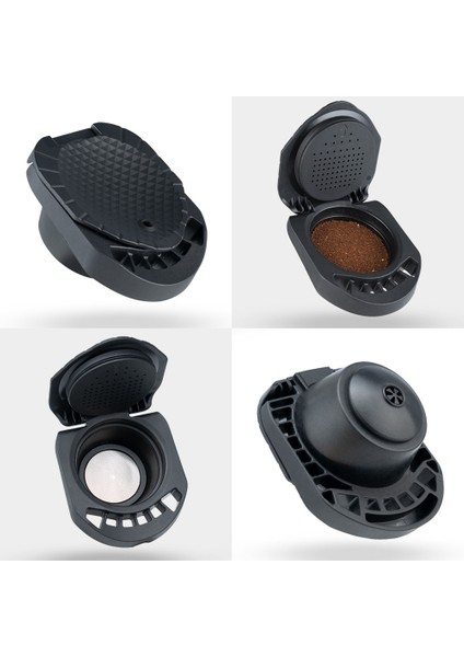 Yeniden Kullanılabilir Kahve Tozu Adaptör Filtresi Için Alüminyum Tutucu Sepetli Kahve Makinesi Aksesuarları (Yurt Dışından) fırsatları