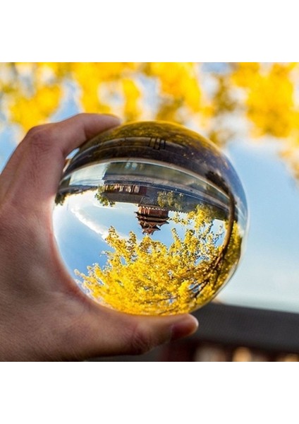 40MM Şeffaf Cam Kristal Top Şifa Küresi Fotoğraf Sahne Hediyeler (Yurt Dışından)