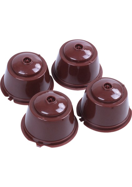 8 Adet Dolce Gusto Plastik Doldurulabilir Kahve Kapsülü Kaşık Fırça ile 200 Kez Yeniden Kullanılabilir Uyumlu Nescafe Dolce Gusto (Yurt Dışından)