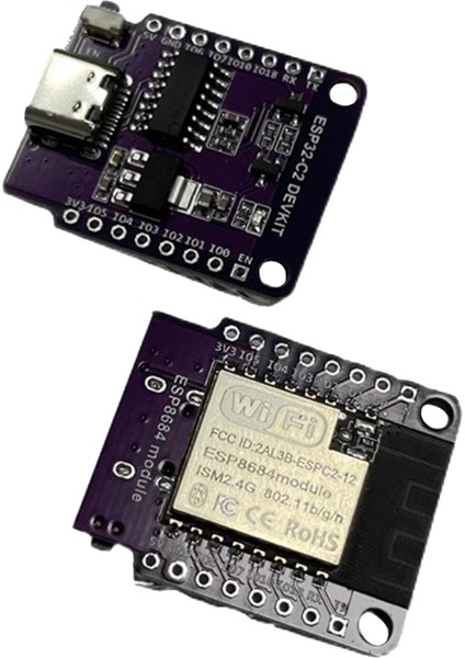 Mini ESP32-C2 Geliştirme Kartı Yerleşik Espc2-12 Modülü, ESP8266 ESP-12E/F Geliştirme Devre Kartı Modülünün Yerini Alır (Yurt Dışından)
