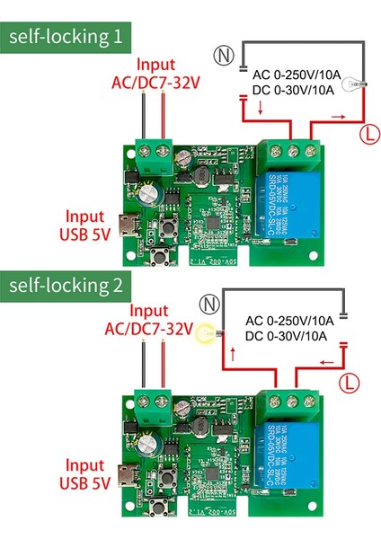 Wifi Akıllı Anahtar Dıy Zamanlayıcı + RF433 Uzaktan 1ch 7-32V 2.4g Wifi Ev Otomasyon Modülü Alexa Google Ev Için (Yurt Dışından)