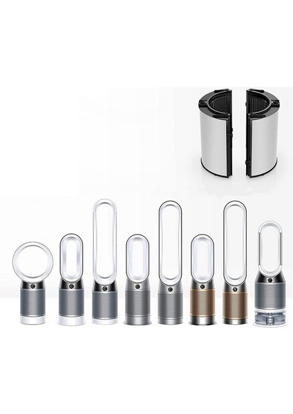 2x Hepa Filtre Yedek Parça Dyson TP06 HP06 PH01 PH02 Hava Temizleme Cihazı Gerçek Hepa Filtre Seti Parçası 970341-01 965432-01 (Yurt Dışından) fırsatları