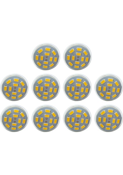 10X 6W GU4(MR11) LED Spot Işığı MR11 12 Smd 5730 570 Dc 12V, Sıcak Beyaz (Yurt Dışından) fiyatları