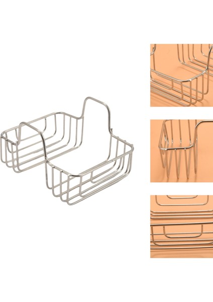 Mutfak Gadget Çift Lavabo Iç Askı Bulaşık Makinesi Sünger Çelik Bilyalı Paslanmaz Çelik Depolama Rafı Meyve Rafı (Yurt Dışından) indirimleri
