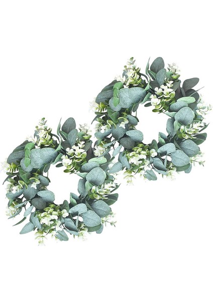 4 Paket Yeşil Okaliptüs Çelenk Yuvarlak Çelenk Yapay Çelenk Çiftlik Evi Çelenk Kapı Duvar Pencere Deco Için, 12 Inç/pc (Yurt Dışından) indirimleri