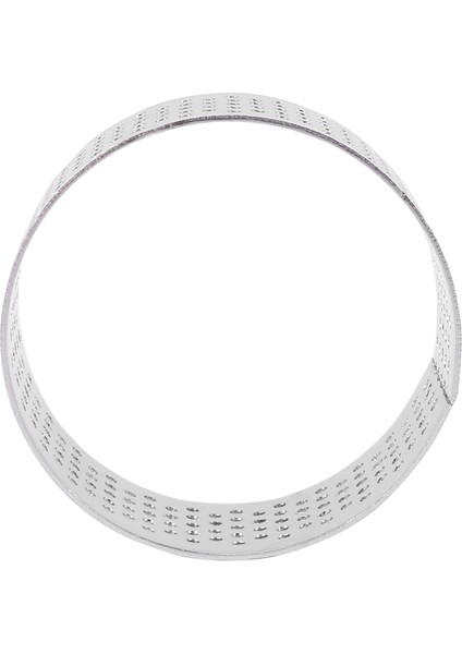 50 Paket 5 cm Paslanmaz Çelik Tart Halkası, Isıya Dayanıklı Delikli Kek Mus Halkası, Yuvarlak Halka Pişirme Çörek Araçları (Yurt Dışından) modelleri