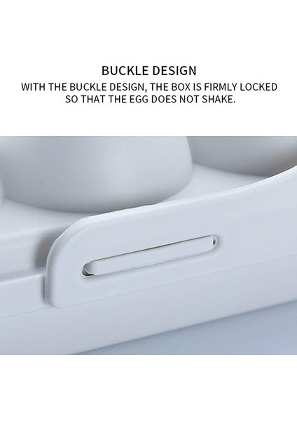 3 Adet 18-Izgara Yumurta Tepsisi Tutucu Yumurta Saklama Kutusu Buzdolabı Sebzelik Saklama Kutusu Kamp Piknik Barbekü Darbeye Dayanıklı Yumurta Tutucu Kutusu (Yurt Dışından) indirimleri