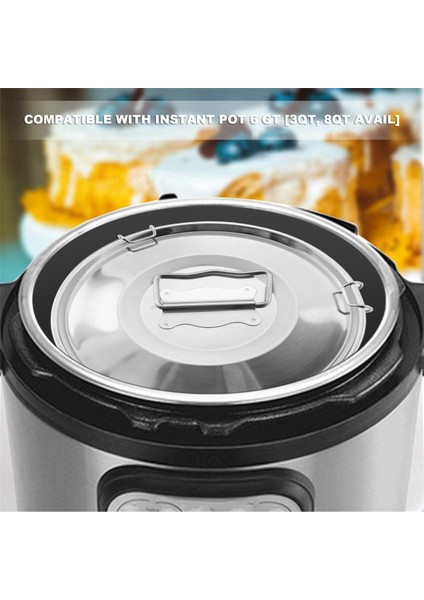 Paslanmaz Çelik Flanş Kalıbı 60 Oz, 6 Qt ile Uyumlu (3 Qt, 8 Qt Mevcut), Meksika Tasarımı (Yurt Dışından)
