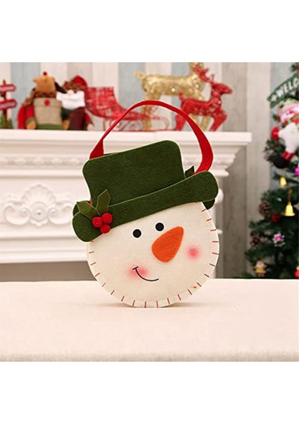 Noel Bebek Çantaları Şeker Çanta Şenlikli Ipli Çanta Hediyeler Santa Toplu Çocuk Dolgu Konteyner Çanta Parti Dekor (Yurt Dışından) fırsatları