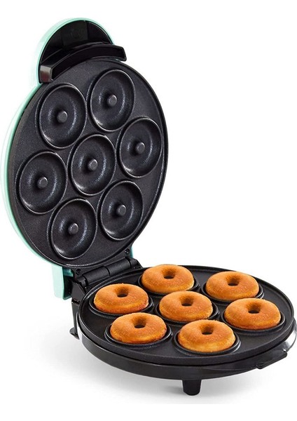 Elektrikli Donut Yapma Makinesi Otomatik Isıtma Yumurtalı Kek Ekmek Pişirme Makinesi 700W Mutfak Kahvaltı 7 Donuts Abd Plug Yapar (Yurt Dışından)
