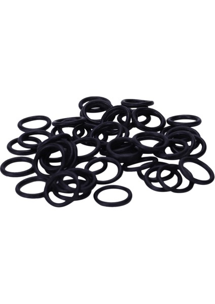 200 x Nitril Kauçuk O Ring Siyah 11 mm x 15 mm x 2 mm Yıkayıcı Sızdırmazlık Torbası Lastik Pedler (Yurt Dışından)