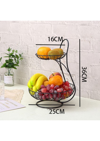 Metal Tel Meyve Kasesi Sepeti Depolama Tutucu Standı Mutfak Sebze Raf Depolama Standı Üretmek Servis Tepsisi Organizatör A (Yurt Dışından) fiyatları