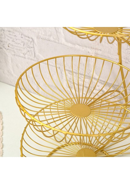 Metal Tel Meyve Kasesi Sepeti Depolama Tutucu Standı Mutfak Sebze Raf Depolama Standı Üretmek Servis Tepsisi Organizatör A (Yurt Dışından) fırsatları