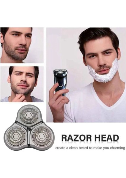 1 Adet Xiaomi Mijia S500C S500 S300 Elektrikli Tıraş Makinesi Kafa + Fırça Tıraş Makinesi Kafasını Değiştirin MJTXD01SKS Kesici Kafa Aksesuarları (Yurt Dışından) fırsatları